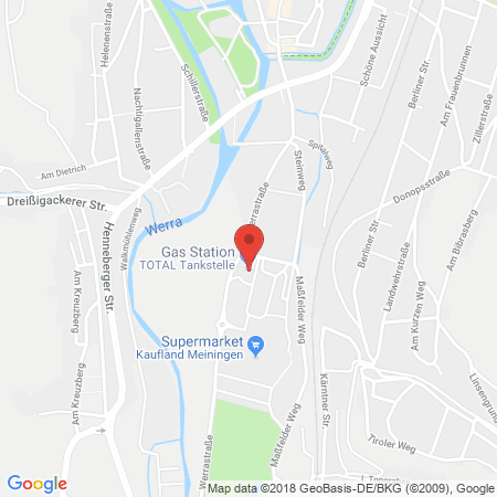 Kartenansicht Total-Tankstelle