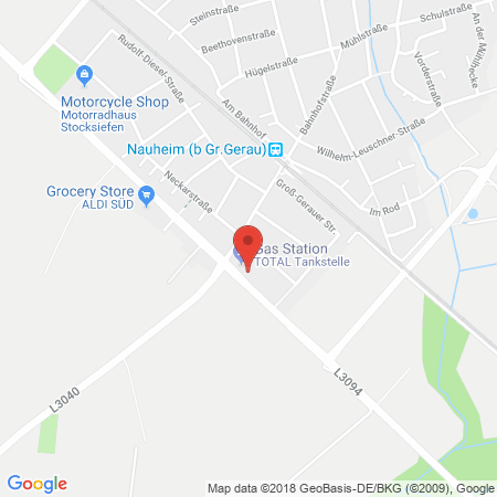 Kartenansicht Total-Tankstelle