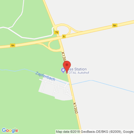 Kartenansicht Total-Tankstelle