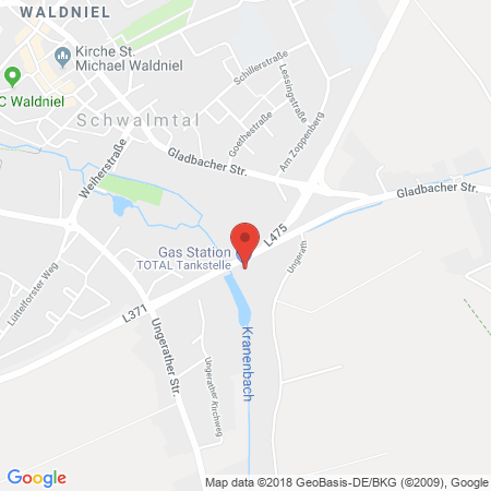 Kartenansicht Total-Tankstelle