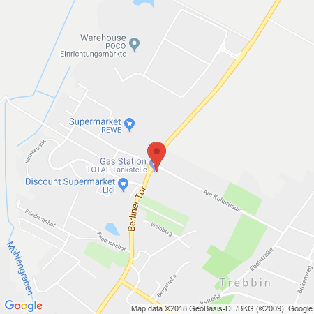 Kartenansicht Total-Tankstelle