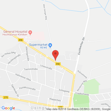 Kartenansicht Total-Tankstelle