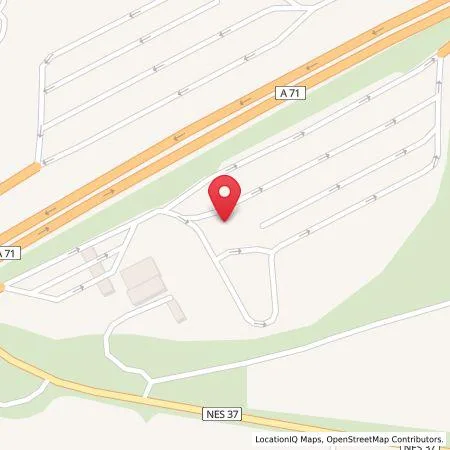 Karte BAB-Tankstelle Mellrichstädter Höhe West