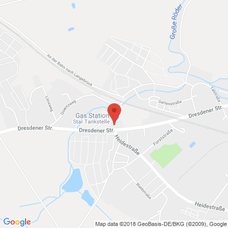 Kartenansicht Star-Tankstelle