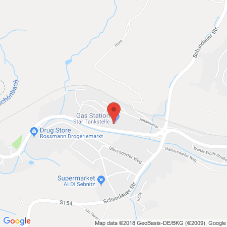 Kartenansicht Star-Tankstelle