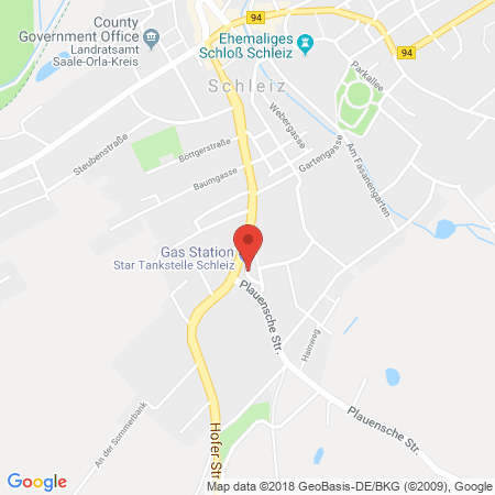 Kartenansicht Star-Tankstelle