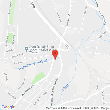 Kartenansicht Star-Tankstelle