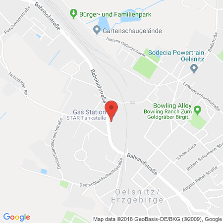 Kartenansicht Star-Tankstelle