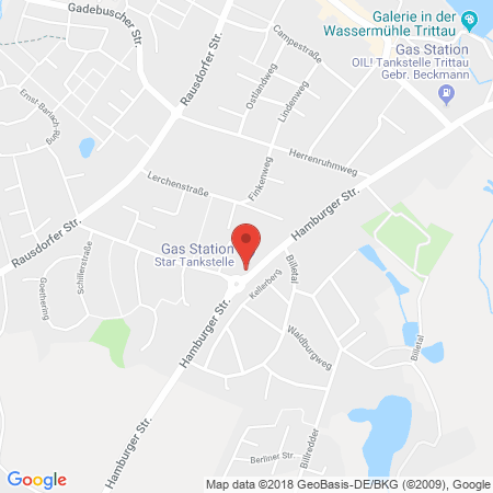 Kartenansicht Star-Tankstelle