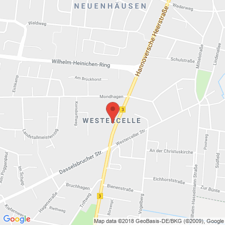 Kartenansicht Star-Tankstelle