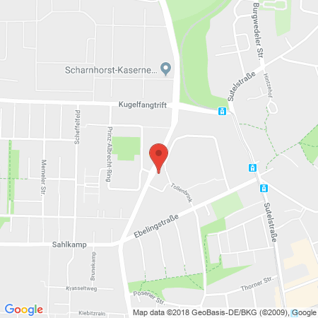 Kartenansicht Star-Tankstelle