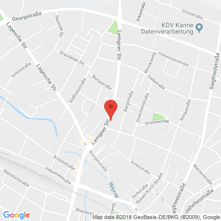 Kartenansicht Star-Tankstelle