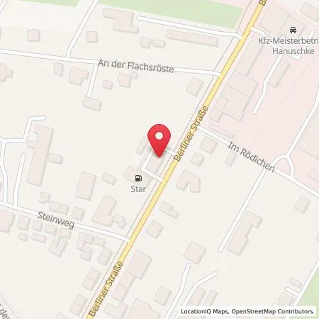 Karte Star-Tankstelle