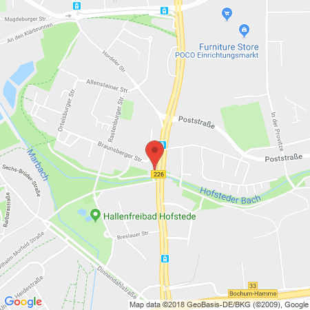 Kartenansicht Star-Tankstelle