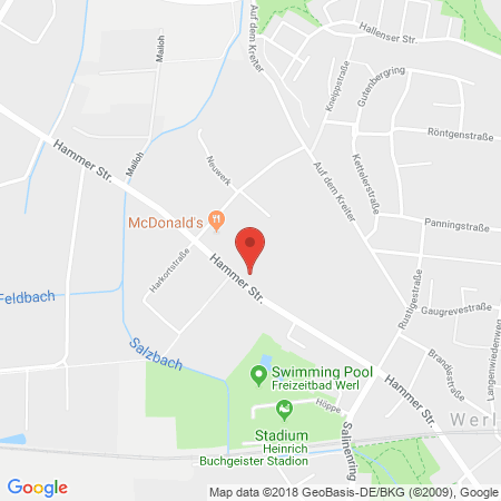 Kartenansicht Star-Tankstelle