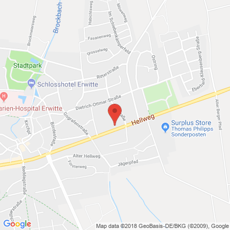 Kartenansicht Star-Tankstelle