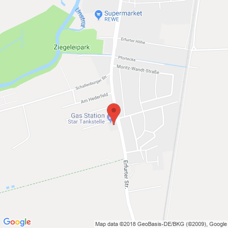Kartenansicht Star-Tankstelle