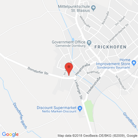 Kartenansicht ED-Tankstelle