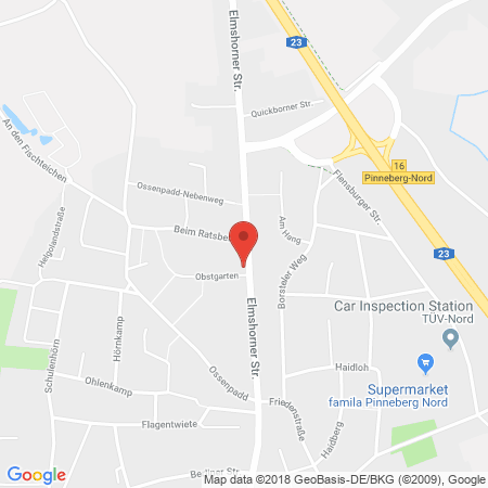 Kartenansicht Tankcenter