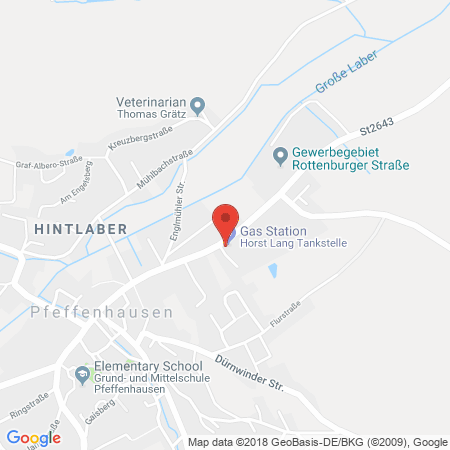 Kartenansicht BFT / Tankstelle Lang