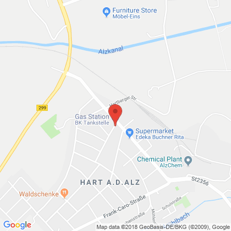 Kartenansicht BK-Tankstelle Helmut Haas