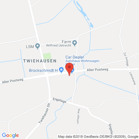 Kartenansicht BFT Pieper