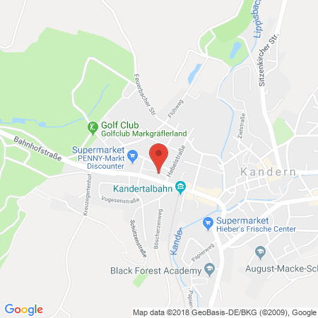 Kartenansicht K. + B. Gehring Tank-und Waschcenter OHG