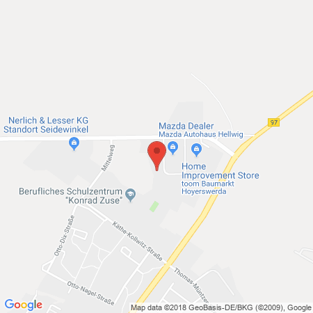 Kartenansicht Autozentrum Bläse GmbH