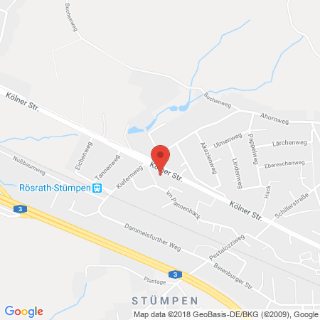 Kartenansicht Freie Tankstelle Kuhl