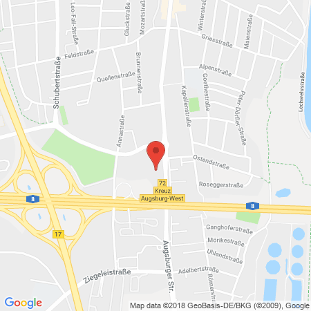 Kartenansicht BFT-Tankstelle Kloiber GmbH