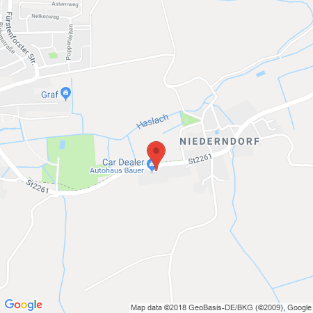 Kartenansicht Autohaus Bauer