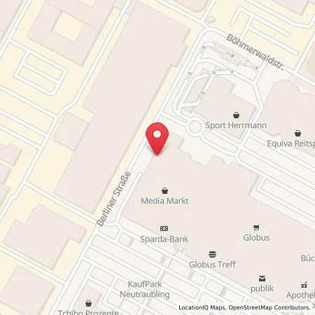 Karte Globus SB Warenhaus
