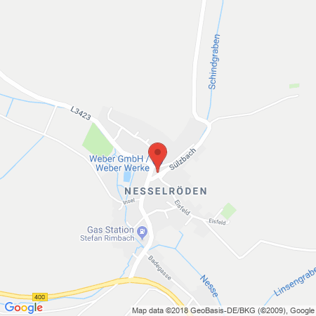 Kartenansicht Autohaus Weber Tankstelle