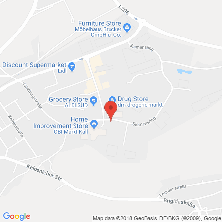 Kartenansicht Autotreff Schumacher