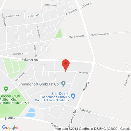 Kartenansicht Raiffeisen