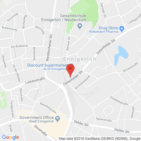 Kartenansicht Raiffeisen