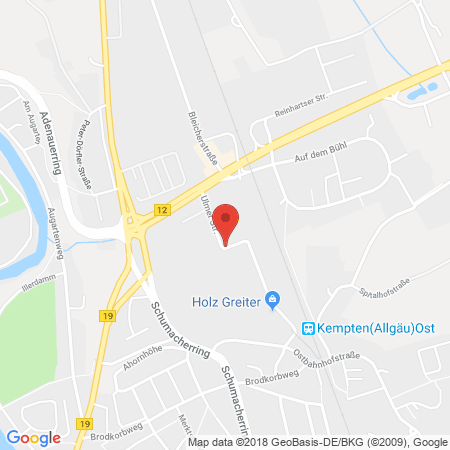 Kartenansicht Gerhard Leger GmbH - freie Tankstelle