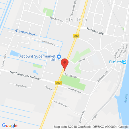 Kartenansicht Raiffeisen Hatten eG