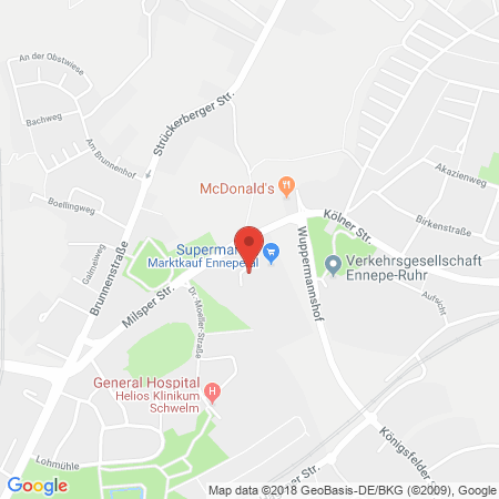 Kartenansicht Tankstelle