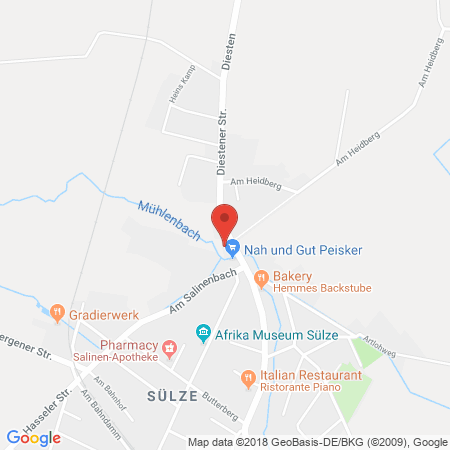 Kartenansicht Raiffeisen