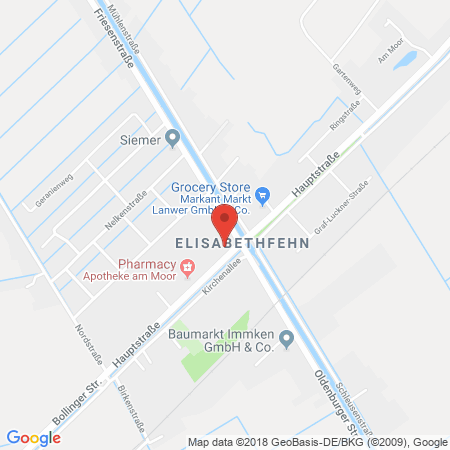 Kartenansicht freie Tankstelle