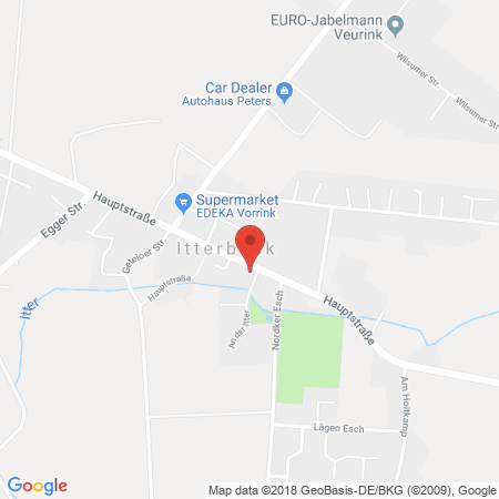 Kartenansicht Freie Tankstelle Vorrink