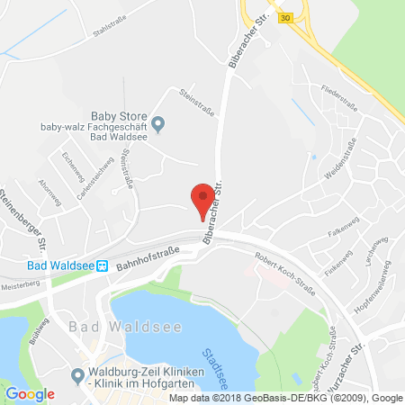 Kartenansicht Schindele Handels GmbH & Co. KG