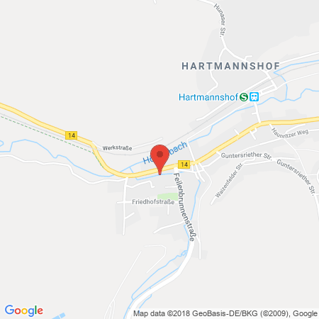 Kartenansicht freie Tankstelle