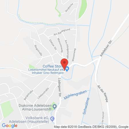 Kartenansicht SAS Center Lutz Zirpel