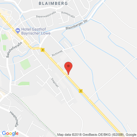 Kartenansicht Tankstelle Reiner