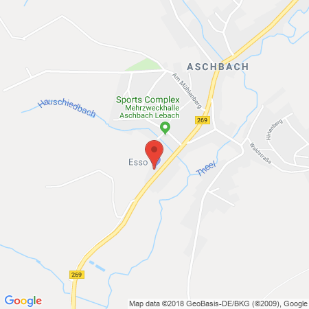 Kartenansicht ESSO