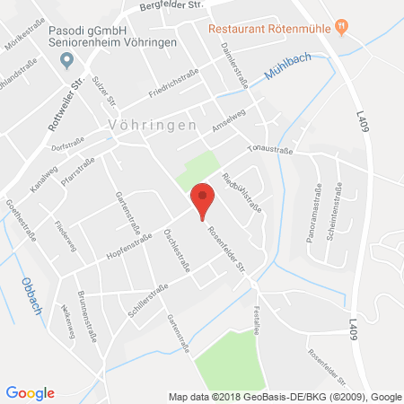 Kartenansicht Freie Tankstelle