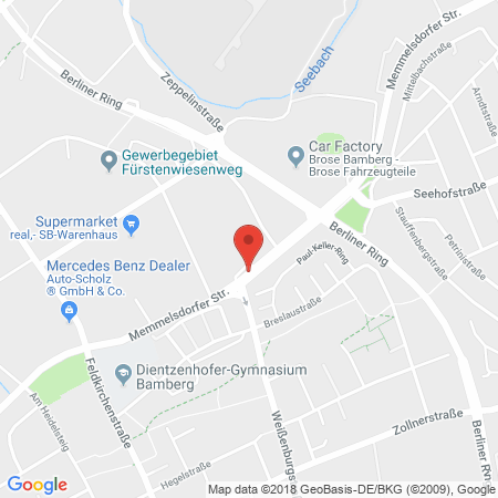 Kartenansicht Autohaus Dotterweich