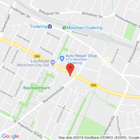 Kartenansicht ALLGUTH Tankstelle